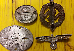 Nálezy z dob válečných