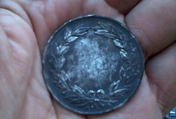 Stříbrná RU medaile a ženista