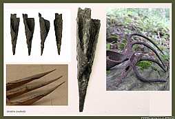 Kování hrotu dřevěných vidlí