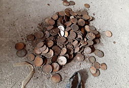 Depůtek při vyklízení nového domu