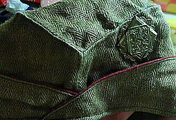 Určení odznaku čepice