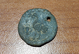 Dva pliešky v rigole po zimných dažďoch