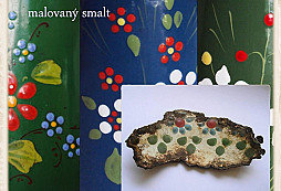 Malovaný smalt