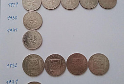 Československé stříbrné mince