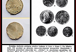 Textilní závaží s reklamou a propiska