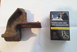 Nález části článku pásu