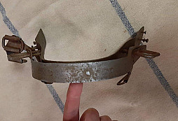 Kostra koňského sedla pro wehrmacht