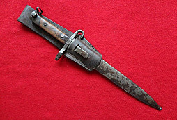 Vzácny bodák Mannlicher vz. 1895 s muškou pre poddôstojníkov