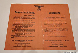 Protektorátní oznámení