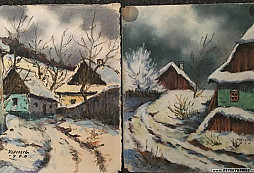 Půdovka malba Fleissig