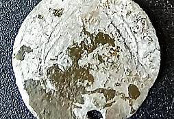 Střibrné kolečko jako přívěšek