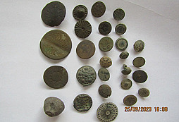 Polní výsep knoflíků