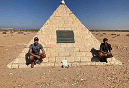 Po stopach Afrikakorpsu v El Alameine