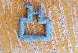 Zlomek bronz přezky 