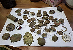 Lesní skládka v sudetech 1