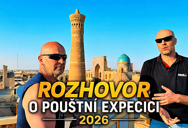 Rozhovor o letošní pouštní expedici s americkými archeology ve Střední Asii - Libor Drozda