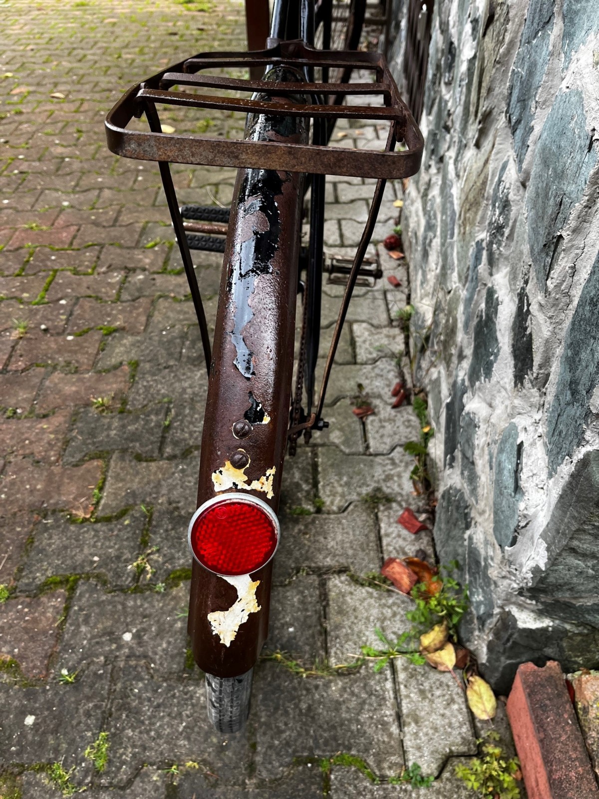 Starý bicykel identifikácia