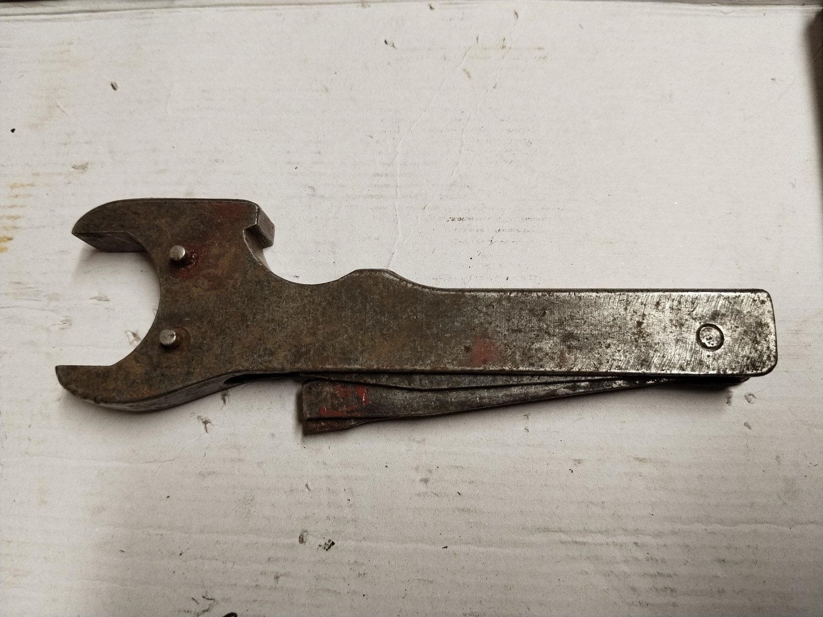 Starý montážní klíč