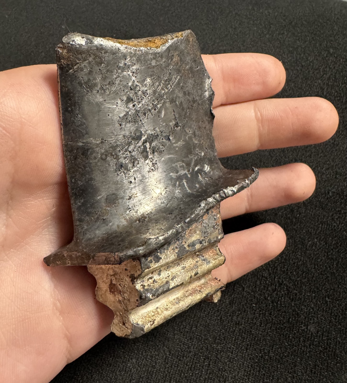 Nálezy z místa havárie F-84F Thunderstreak