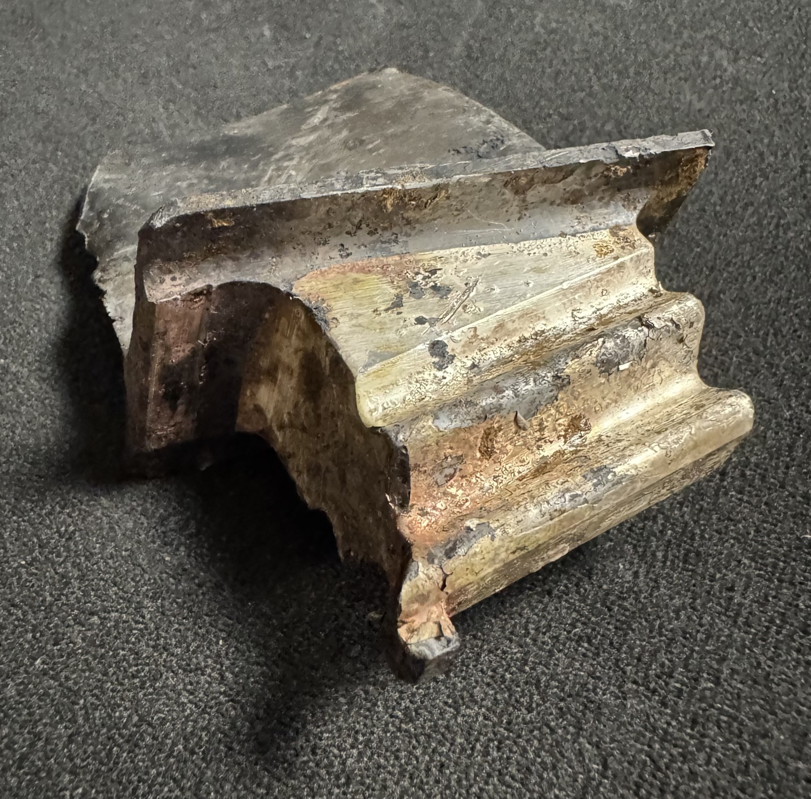 Nálezy z místa havárie F-84F Thunderstreak