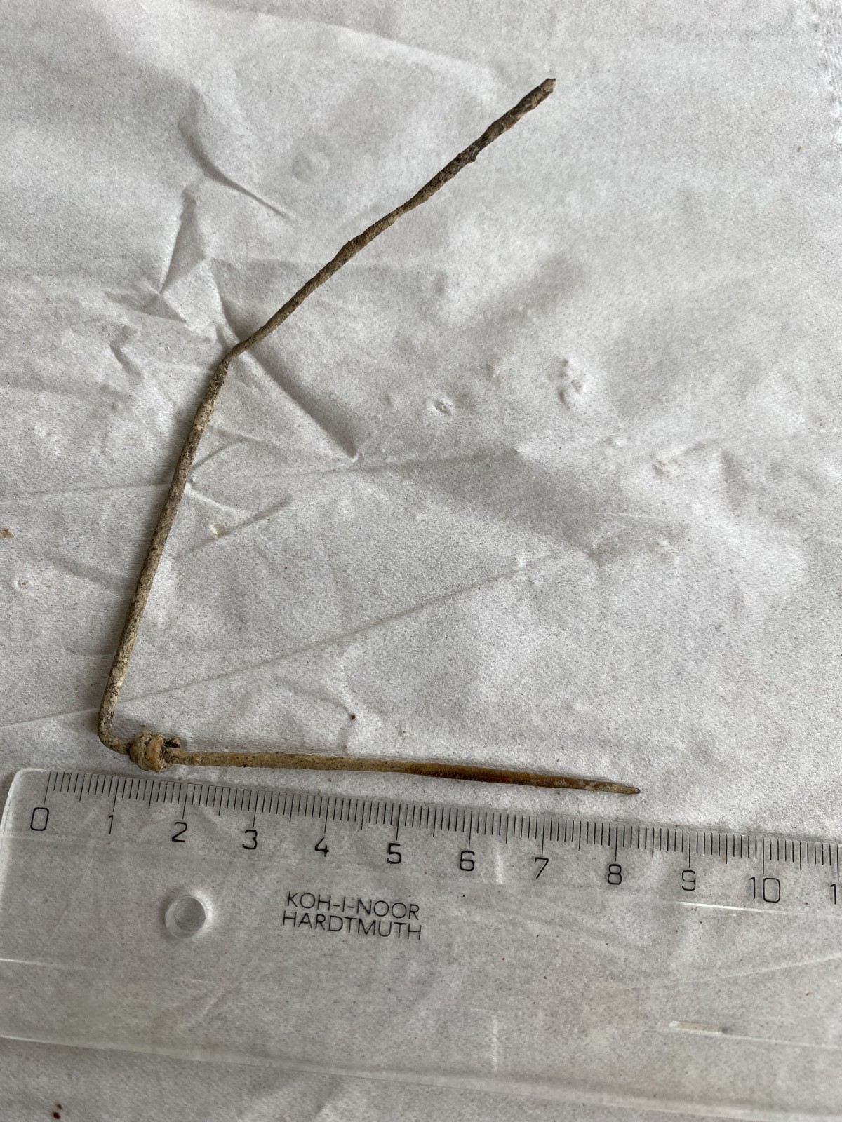 Identifikace nálezů ze staré lesní cesty