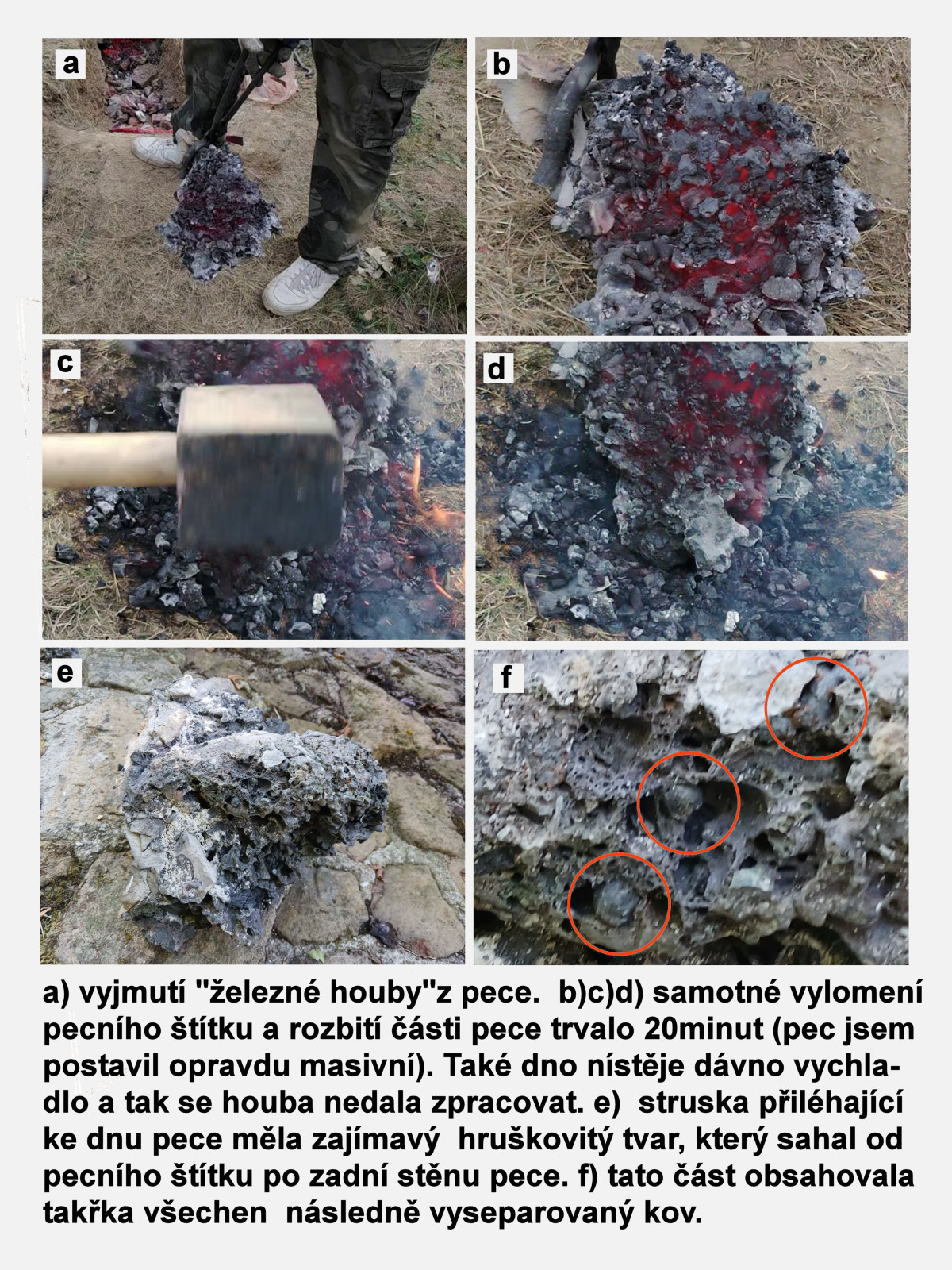 Experiment - výroba přímé svářkové oceli