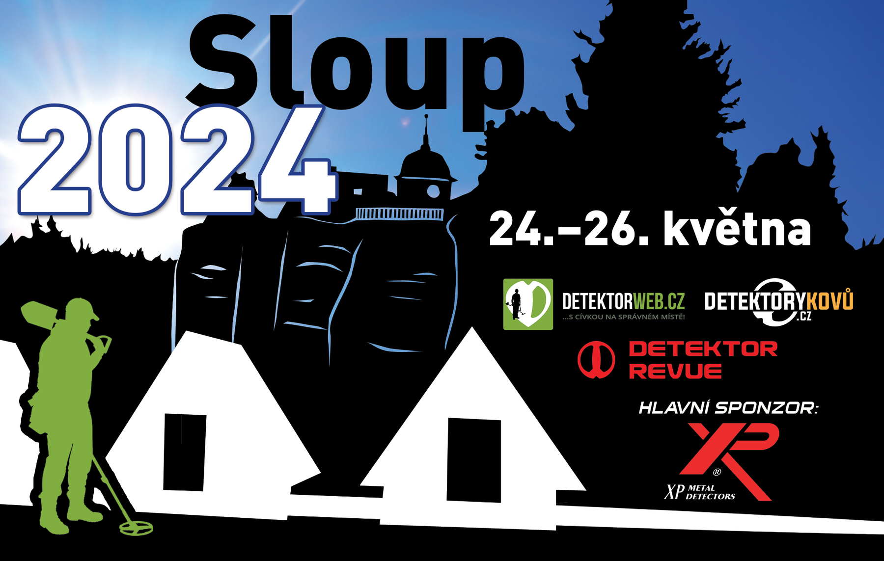 Setkání detektorářů Sloup 2024